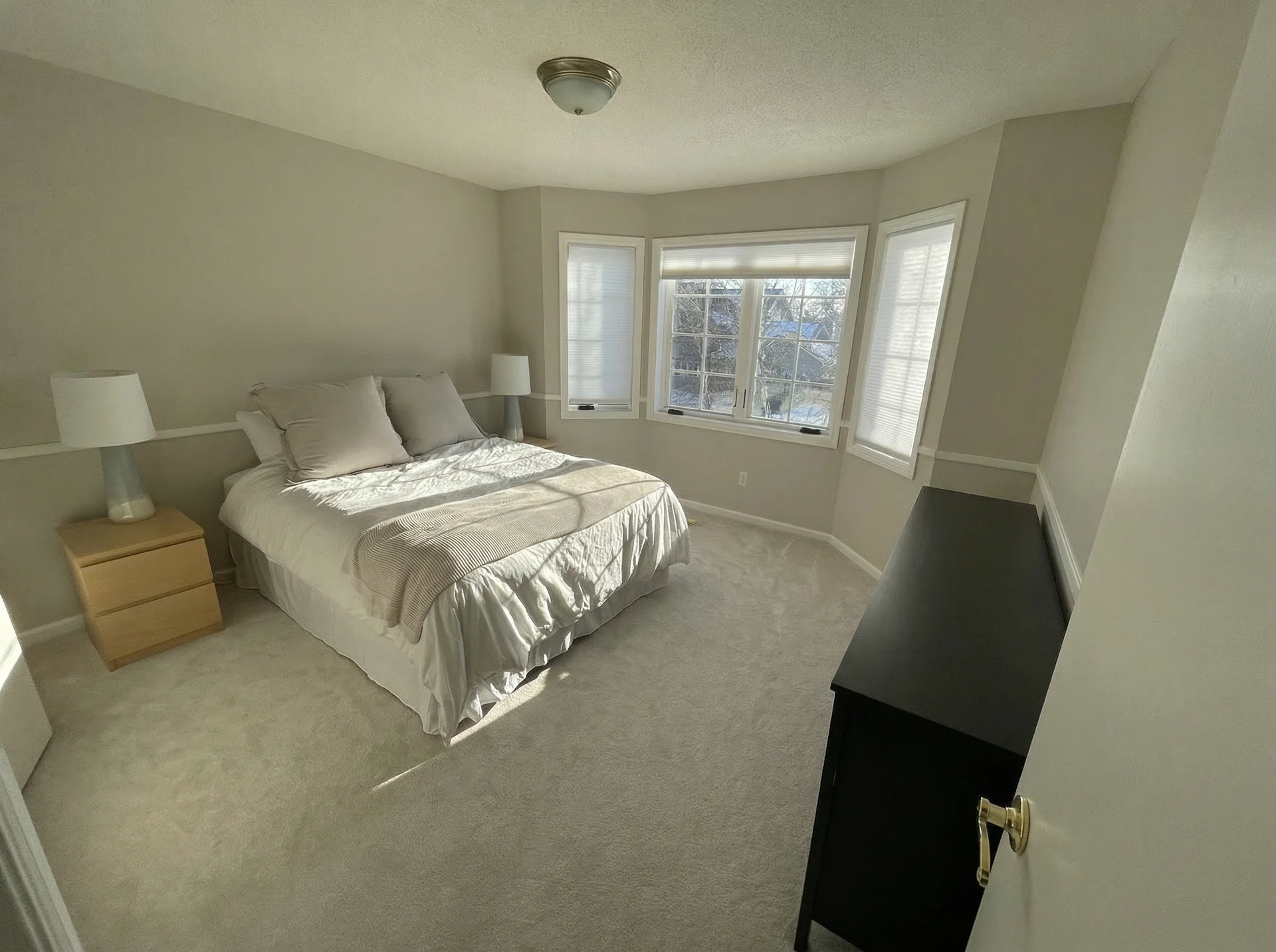 Upstairs lighting before