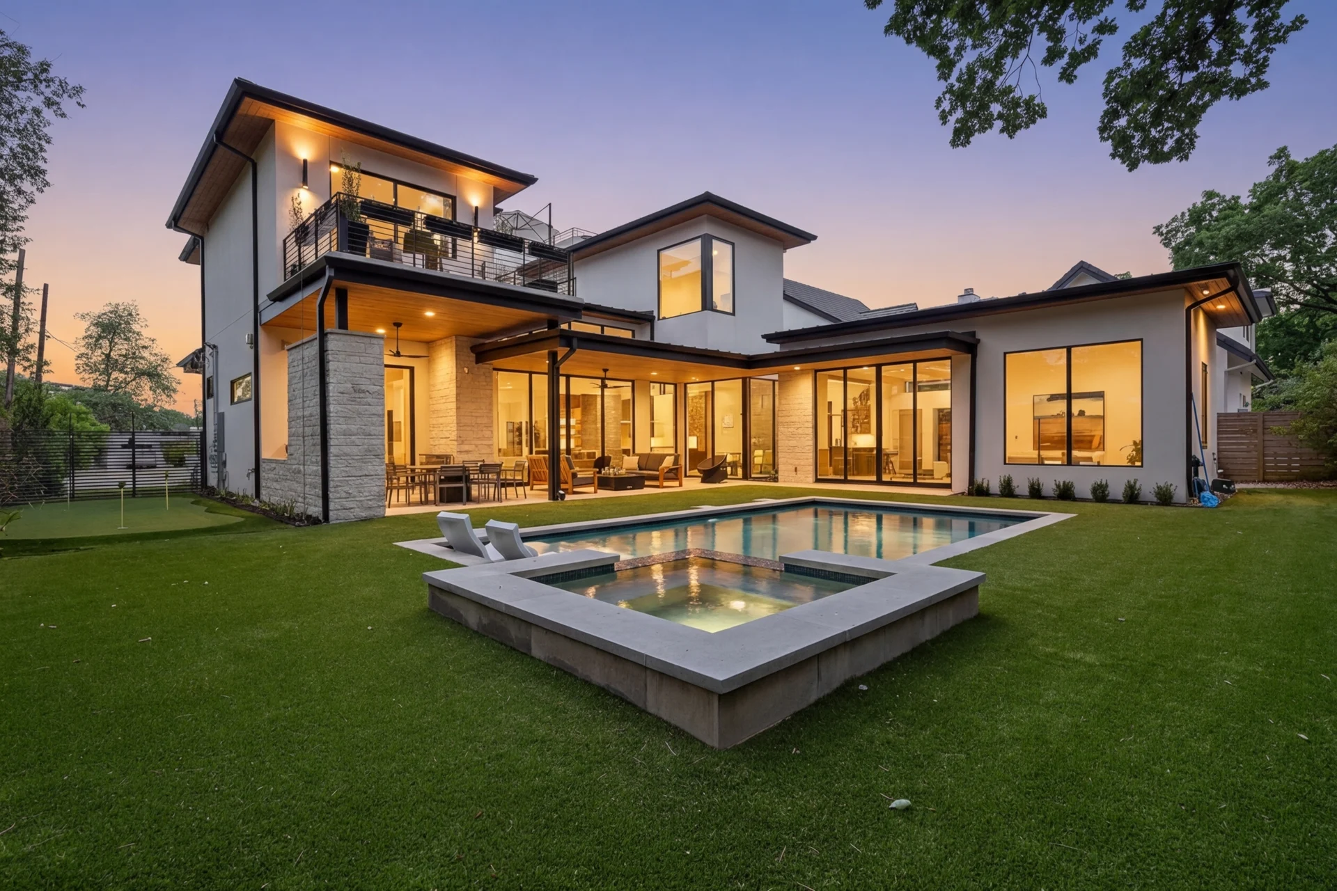 Craftsman twilight after